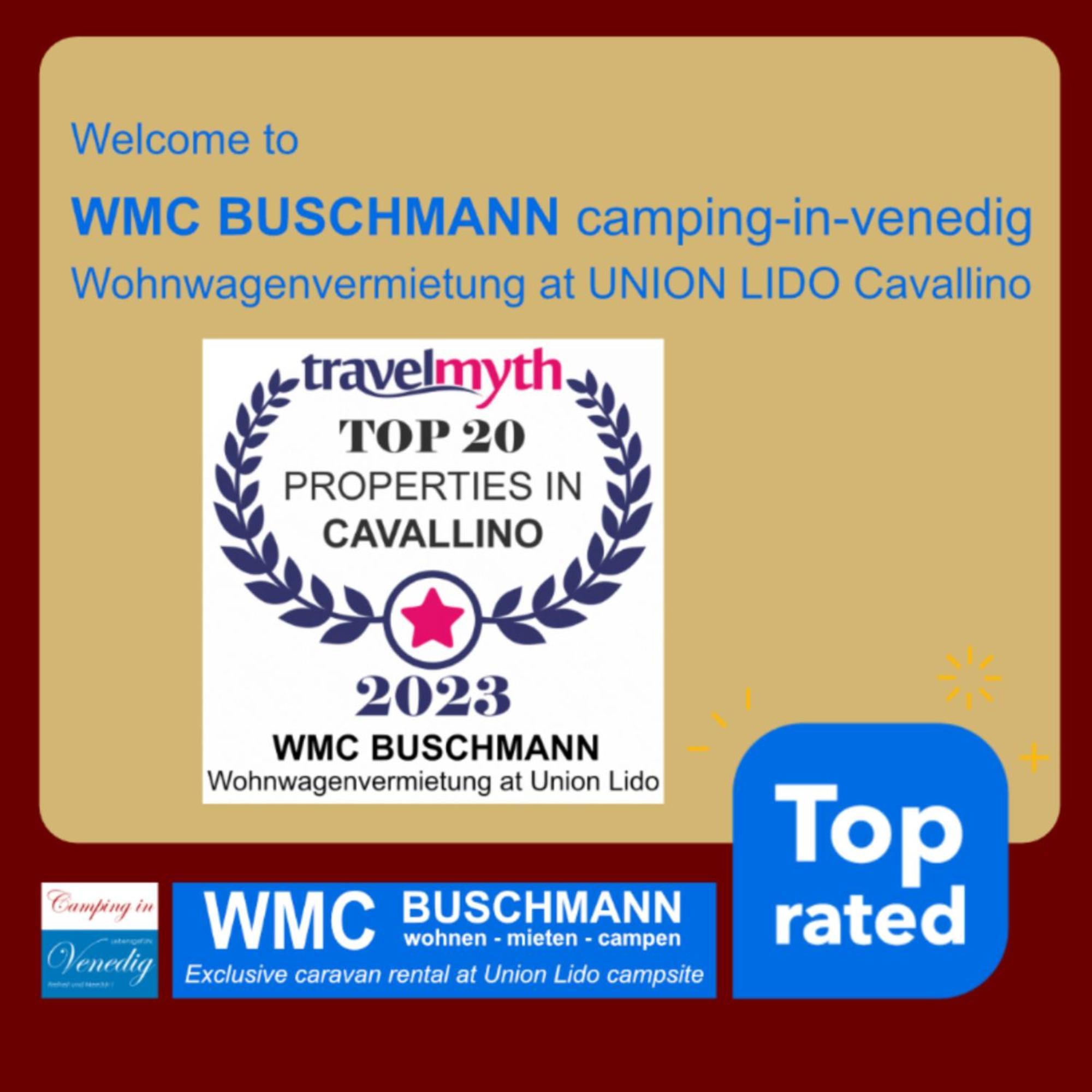 Wmc Buschmann Camping-In-Venedig Wohnwagenvermietung At Union Lido Cavallino Экстерьер фото